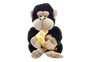 Obrázek z Gorila s banánem plyš 28cm 